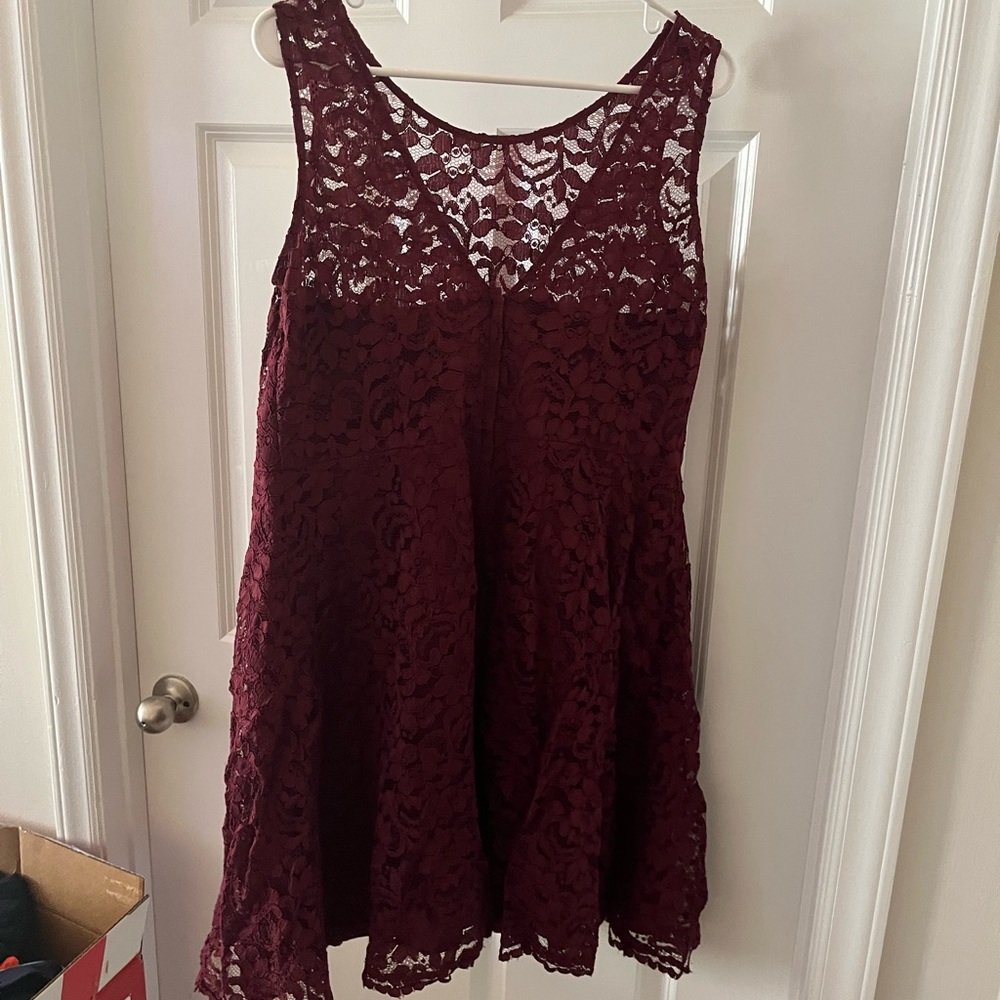 Purple dress